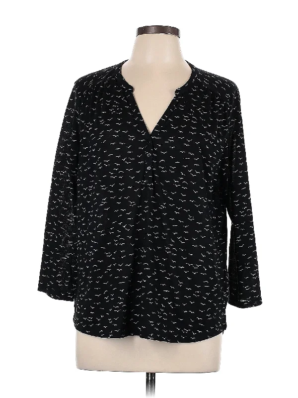Long Sleeve Blouse Peter Pan Collar Blouse