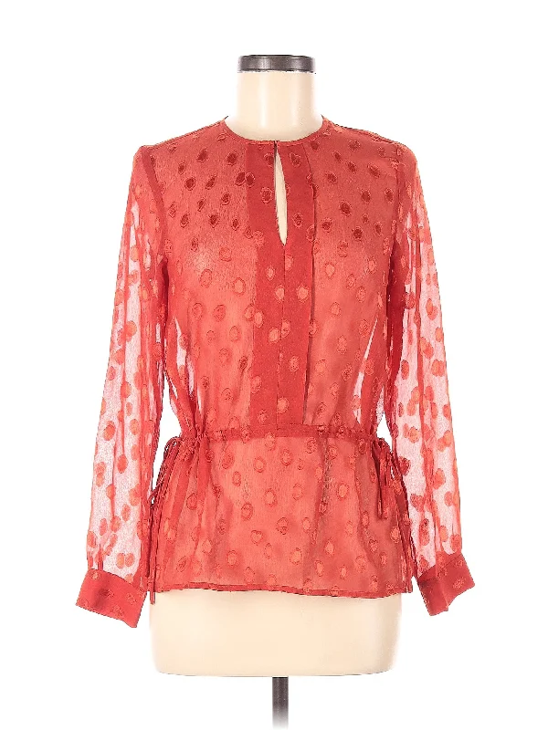 Long Sleeve Blouse Vintage Lace Blouse