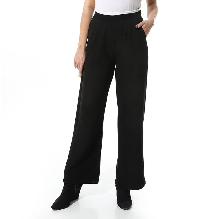 Elastic Waist Classic Pants - Mr Joe Trendy Work Pants