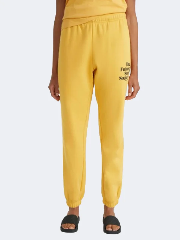 ONeill Future Surf Society Women Lifestyle Pant Golden Haze Classic Pleated Pants