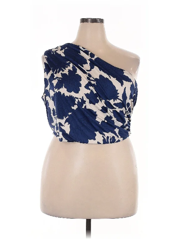 Sleeveless Blouse Sheer Sleeve Blouse