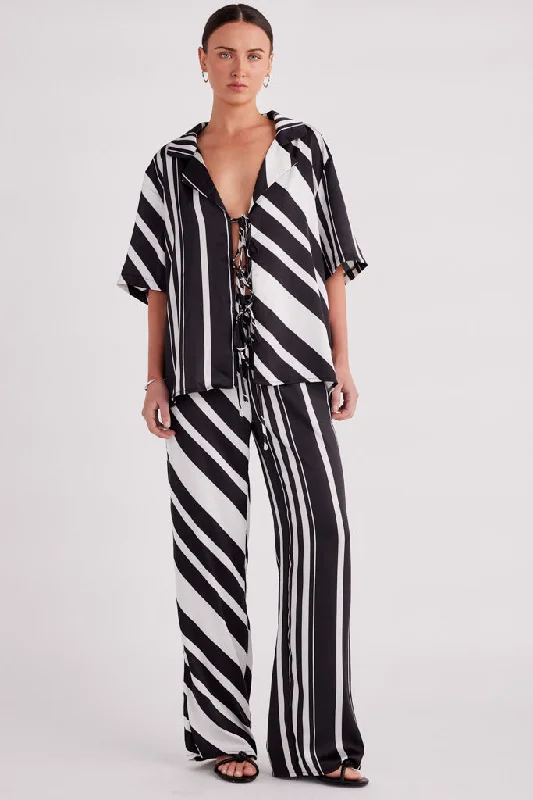 AGNES PANTS Chic Black Leggings