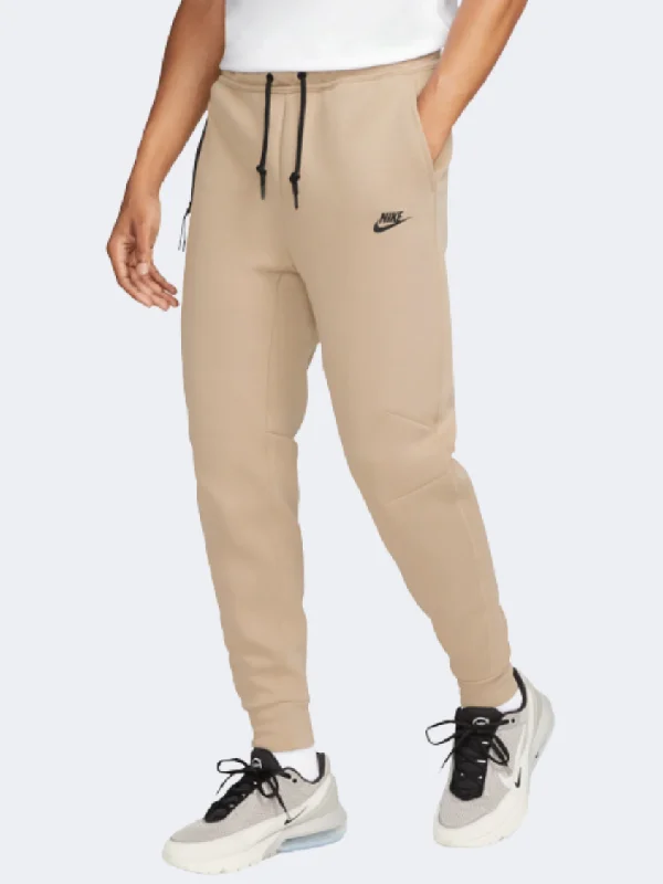 Nike Tech Fleece Women Lifestyle Lifestyle Pant Pale Ivory/Black Fashionable Work Pants