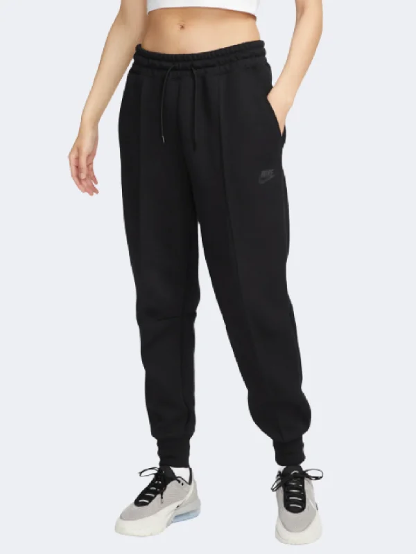 Nike Tech Fleece Women Lifestyle Lifestyle Pant Black Slim-Fit Leggings