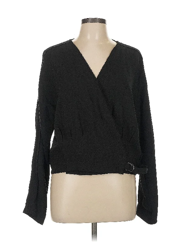 Long Sleeve Blouse Peter Pan Collar Blouse