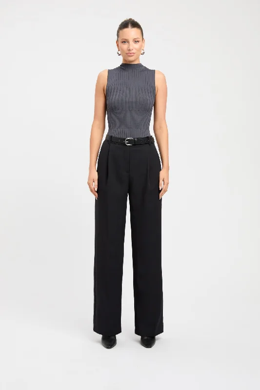 Ariel Pleated Pant Casual Wide Pants