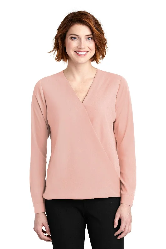 Port Authority ® Ladies Wrap Blouse. LW702 Lightweight Chiffon Blouse
