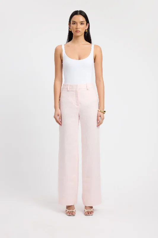 Palm Tailored Pant Fashionable Button-Up Pants