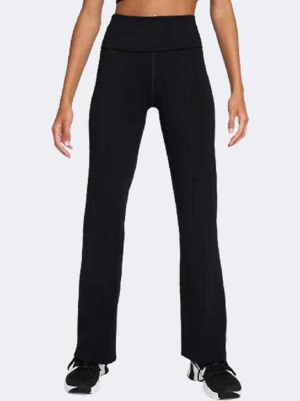 Nike One Df High Rise Women Training Pant Black Casual Sweatpants Style
