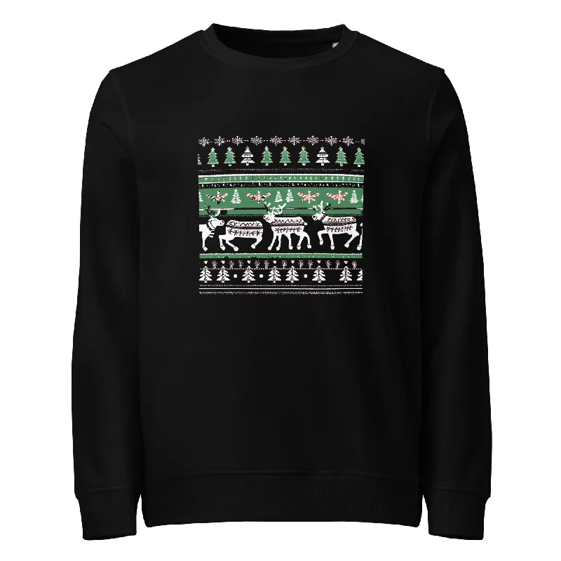 Nostalgic Christmas Graphic Men Organic Sweatshirt Hoodie with Monochrome Minimalist Simple Nostalgic Christmas Graphic Men Organic Sweatshirt Hoodie with Monochrome Minimalist Simple