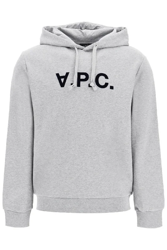 Grand Vpc Hoodie  - Grey Hoodie with Metallic Shiny Futuristic