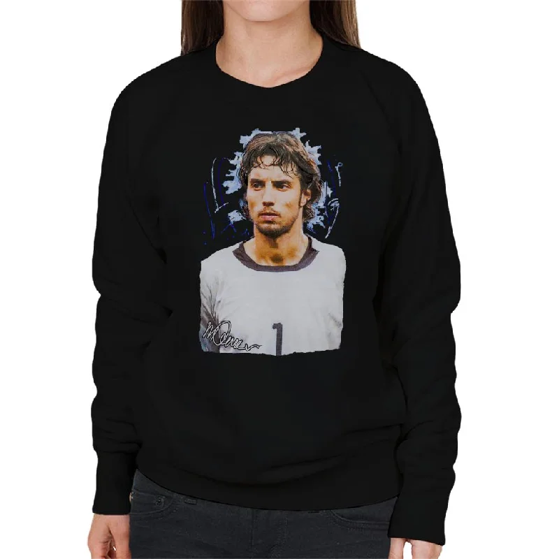 Sidney Maurer Original Portrait Of Fabian Carini Women's Sweatshirt Hoodie with Drawcord Adjustable Secure Sidney Maurer Original Portrait Of Fabian Carini Women's Sweatshirt Hoodie with Drawcord Adjustable Secure