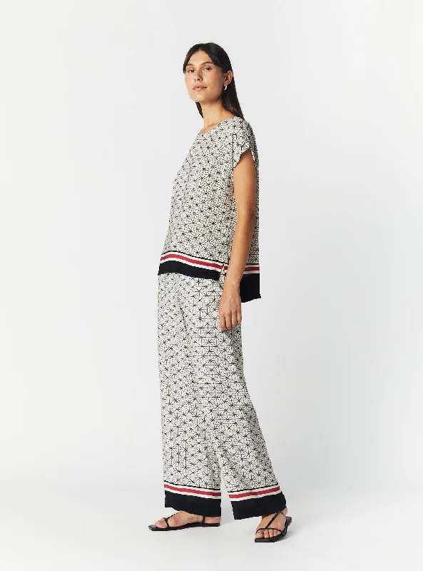 PORTU PANT Casual Wide Pants