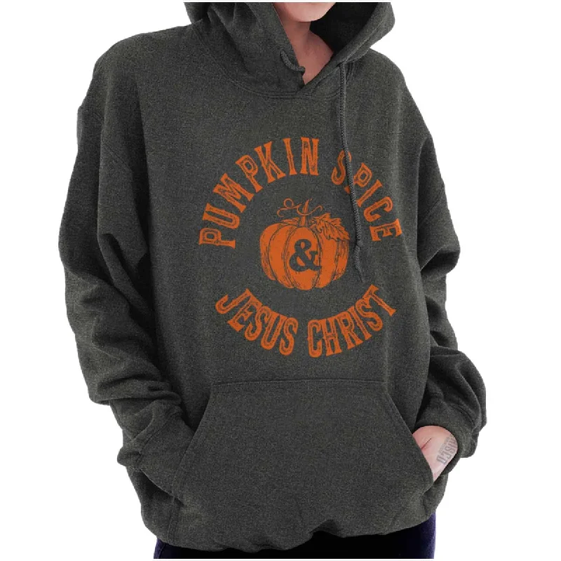 PSL and Jesus Lover Hoodie Hoodie with Stripes Bold Sporty