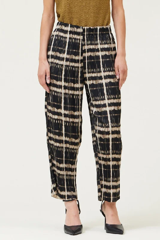 GRADE AND GATHER PLEATED PRINT PANTS, *RESTOCKED* Trendy Printed Pants