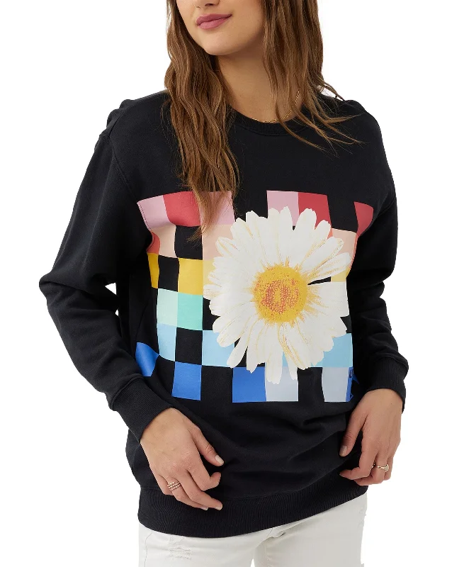 Juniors' Choice Graphic Print Cotton Sweatshirt Hoodie with Ribbed Neckline Snug Warm Juniors' Choice Graphic Print Cotton Sweatshirt Hoodie with Ribbed Neckline Snug Warm