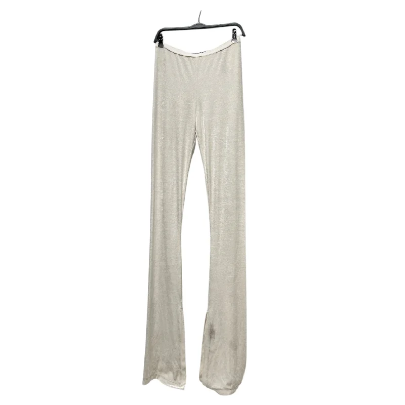 Rick Owens/Wide Leg Pants/WHT/ Comfortable Pleated Pants
