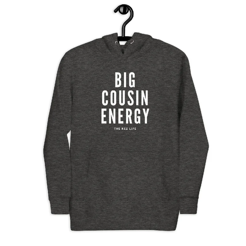 Big Cousin Energy Hoodie Hoodie with Earth Tones Natural Calm