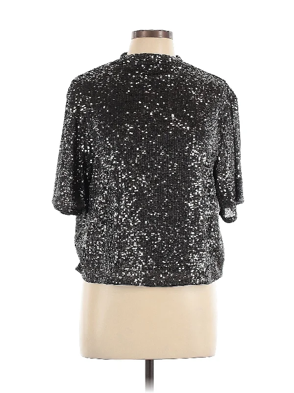 3/4 Sleeve Blouse High Neck Blouse