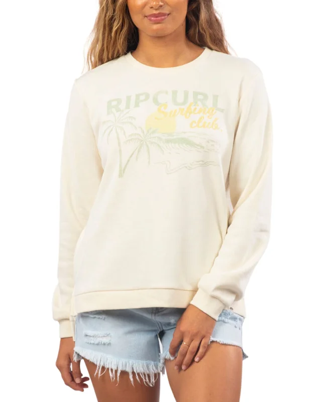 Juniors' Surf Club Sweatshirt Graphic Hoodie Design Print
