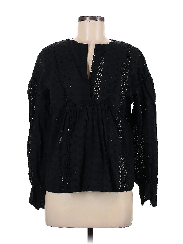 Long Sleeve Blouse Feminine Puff Blouse