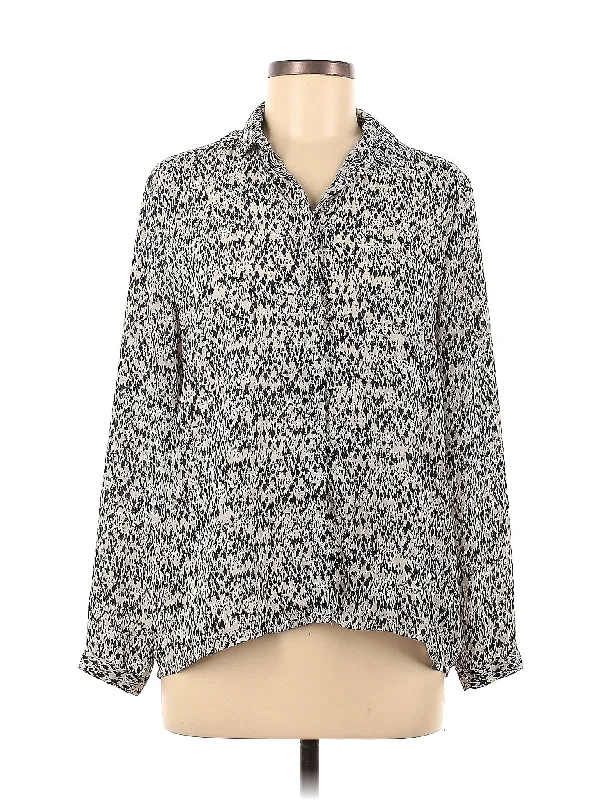 Long Sleeve Blouse Side Tie Blouse