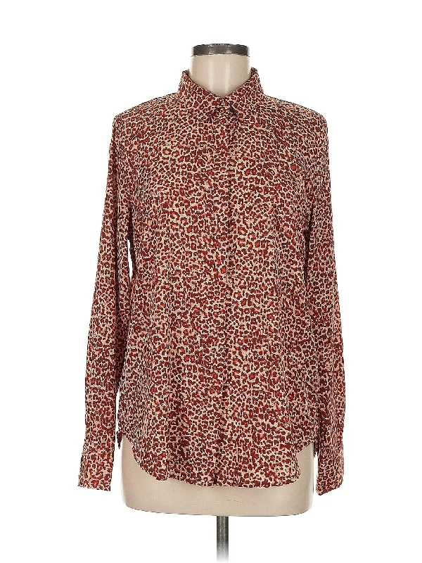 Long Sleeve Blouse Loose Oversized Blouse