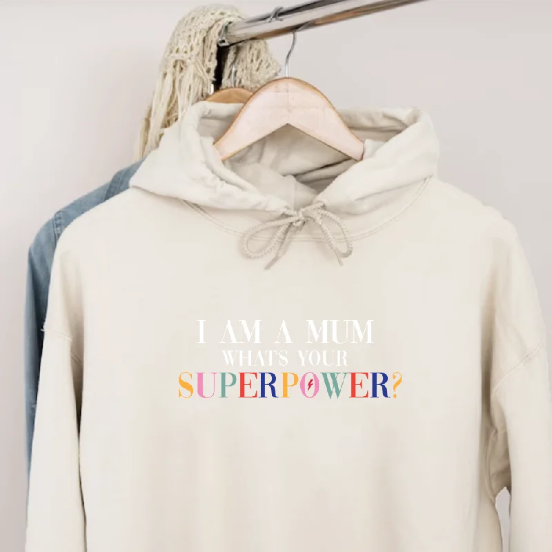 I Am A Mum What's Your Superpower Women's Hoodie Hoodie with Magnetic Closure Innovative Modern I Am A Mum What's Your Superpower Women's Hoodie Hoodie with Magnetic Closure Innovative Modern