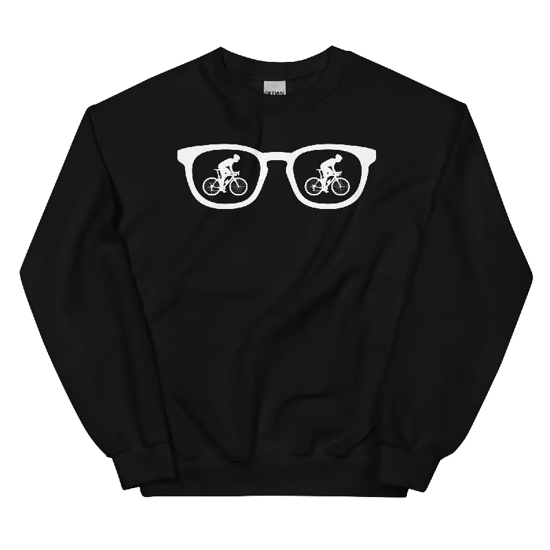 Sonnenbrille und Radfahren 1 - Sweatshirt (Unisex) Hoodie with High-Low Hem Asymmetrical Trendy Sonnenbrille und Radfahren 1 - Sweatshirt (Unisex) Hoodie with High-Low Hem Asymmetrical Trendy