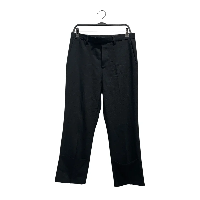 RAF SIMONS/Cropped Pants/46/Wool/BLK/Slim Cuff Pants 191-336 Classic Cropped Pants