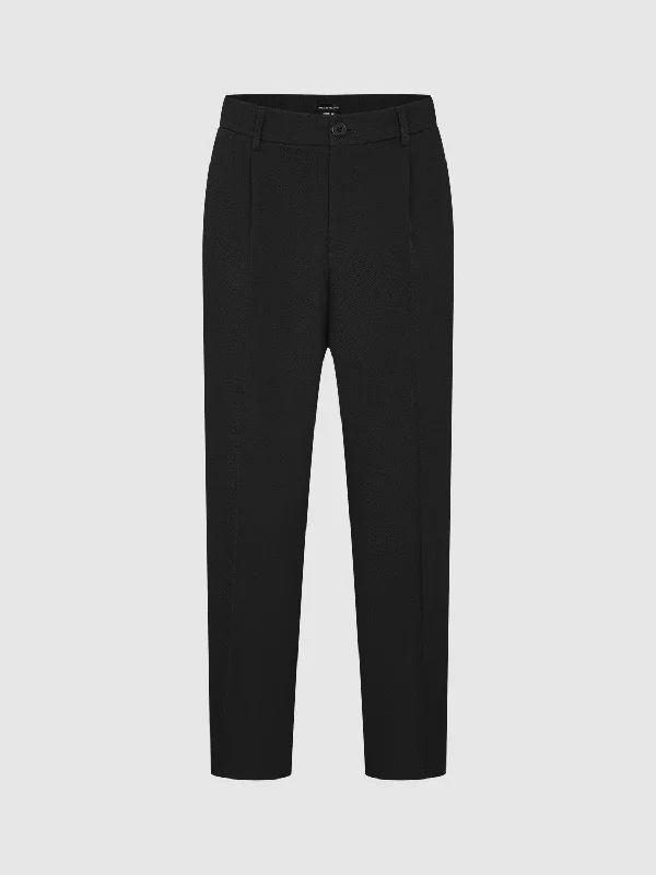 Regular Carrot Fit Pants Modern Bootcut Pants