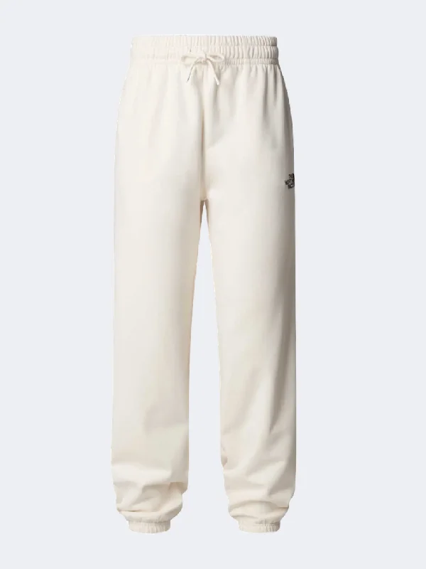 The North Face Essential Women Lifestyle Pant White Dune Trendy Velvet Pants