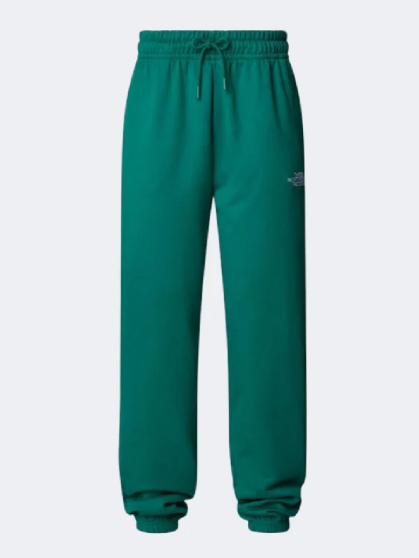 The North Face Essential Women Lifestyle Pant Green Elegant Palazzo Trousers