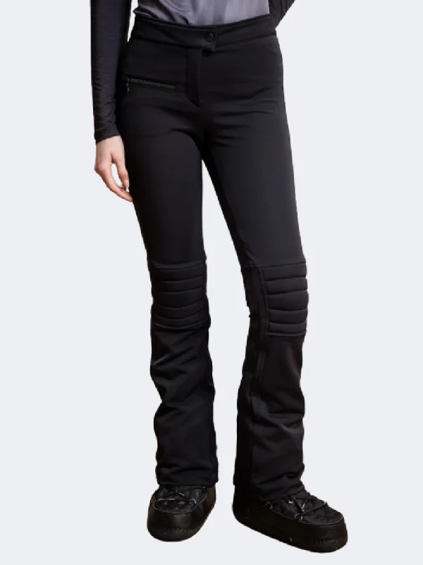 Sportalm Snowy Women Skiing Pant Black Classic Stretch Pants