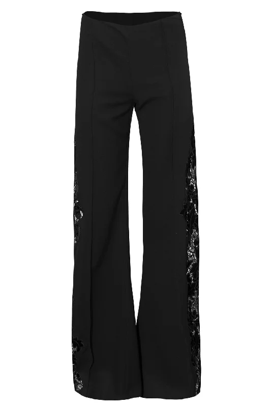 Wide Leg Pant Casual Plaid Pants