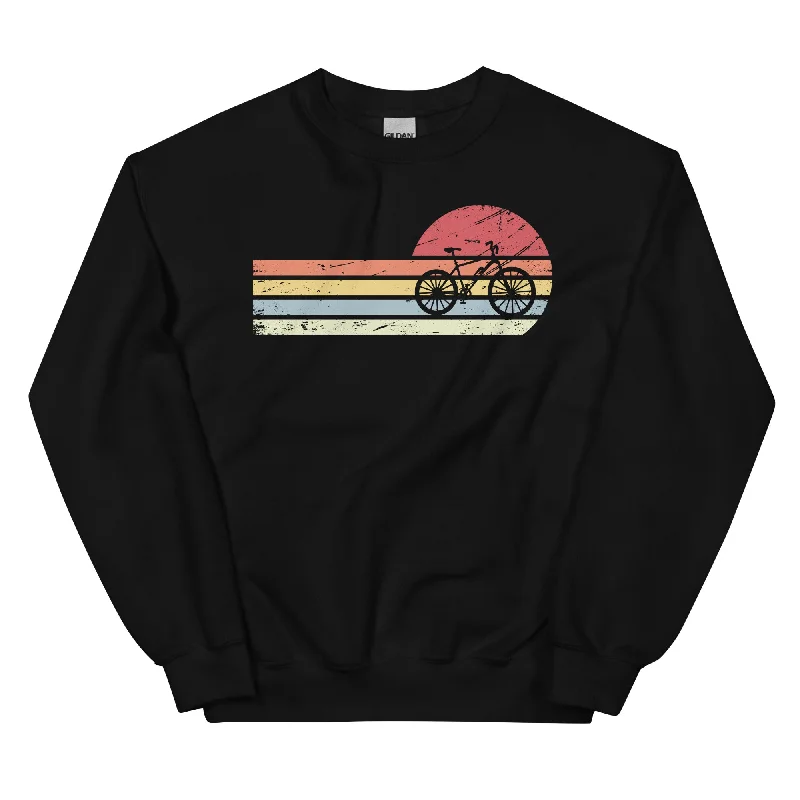 Sonne und Retro Linies - E-Bike - Sweatshirt (Unisex) Hoodie with Relaxed Fit Easy Casual Sonne und Retro Linies - E-Bike - Sweatshirt (Unisex) Hoodie with Relaxed Fit Easy Casual