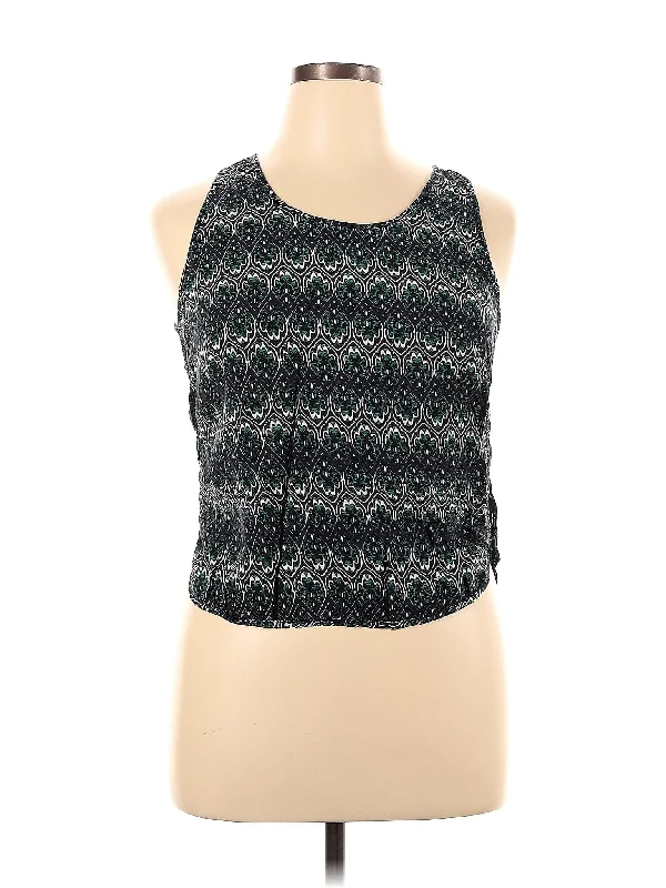Sleeveless Blouse Gathered Detail Blouse