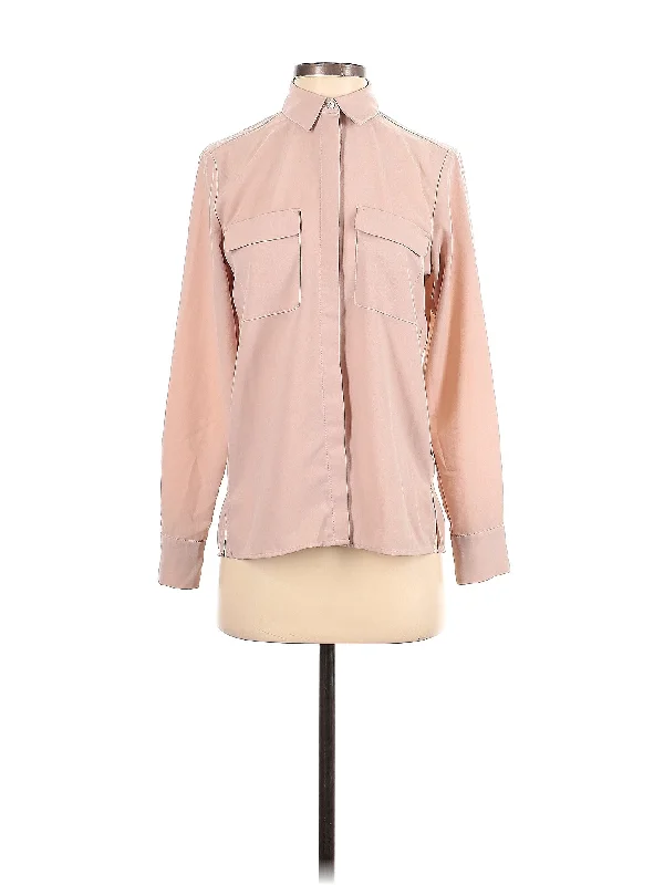Long Sleeve Blouse Classic Minimalist Blouse