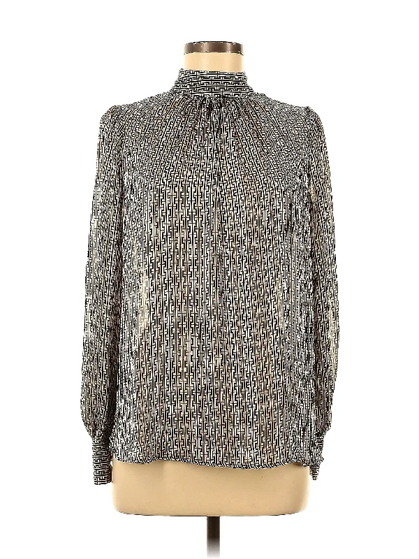 Long Sleeve Blouse Lightweight Floral Blouse