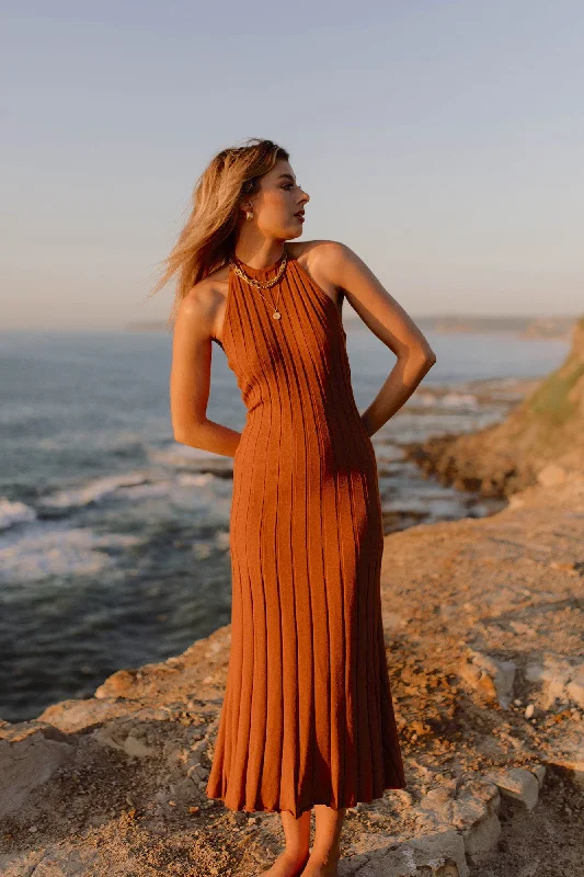 Taking Chances Maxi Dress Brown Stylish Button-Up Maxi Dress