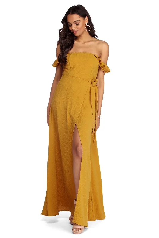 What's Up Buttercup Maxi Dress Chic Boho Print Maxi Dress