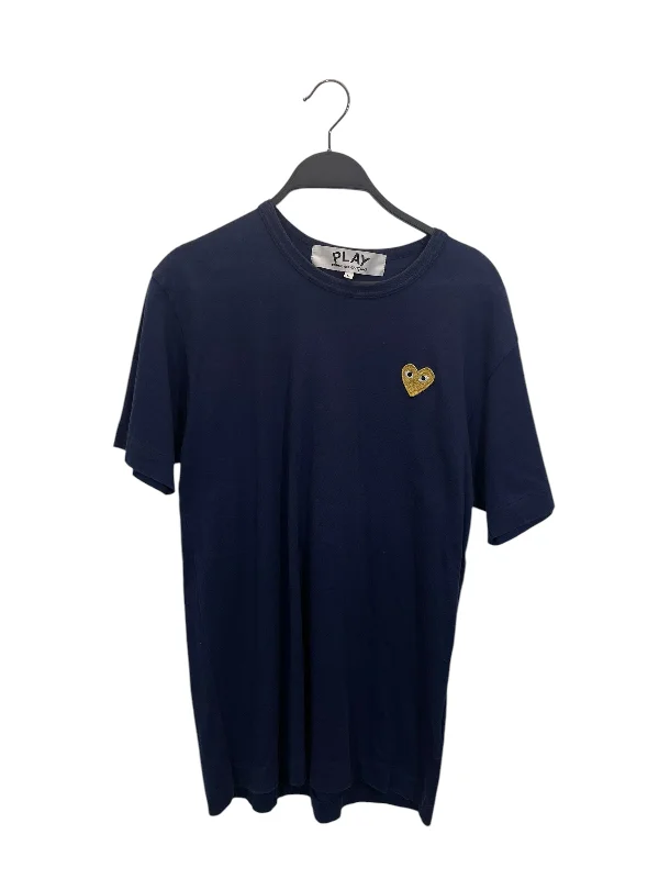 PLAY COMME des GARCONS/T-Shirt/L/Navy/Cotton/AZ-T216 Front Pockets Side Pockets Patch Pockets PLAY COMME des GARCONS/T-Shirt/L/Navy/Cotton/AZ-T216 Front Pockets Side Pockets Patch Pockets