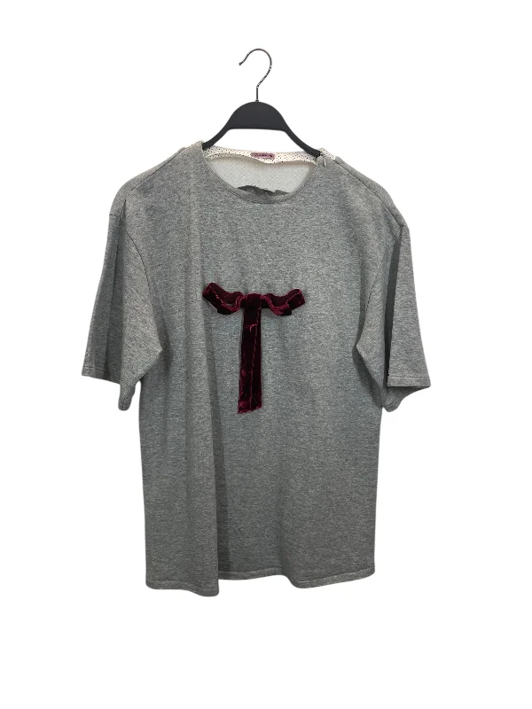 Sue UNDERCOVER/T-Shirt/2/Gray/Cotton/Graphic/SUM1803 Polka Dot Checkered Tartan