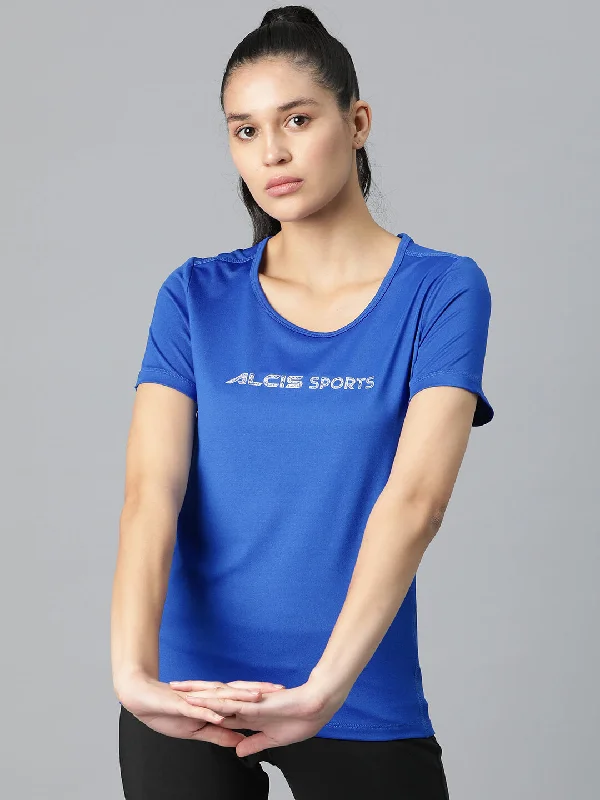 Alcis Typography Printed Anti Static Slim Fit Sports T-shirt Collared T-Shirt Boat Neck A-Line Alcis Typography Printed Anti Static Slim Fit Sports T-shirt Collared T-Shirt Boat Neck A-Line