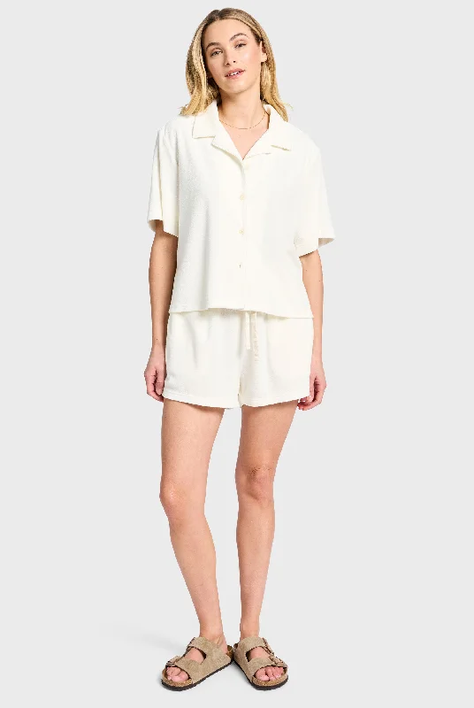 Bahama Terry SS Shirt Polka Dot Checkered Tartan