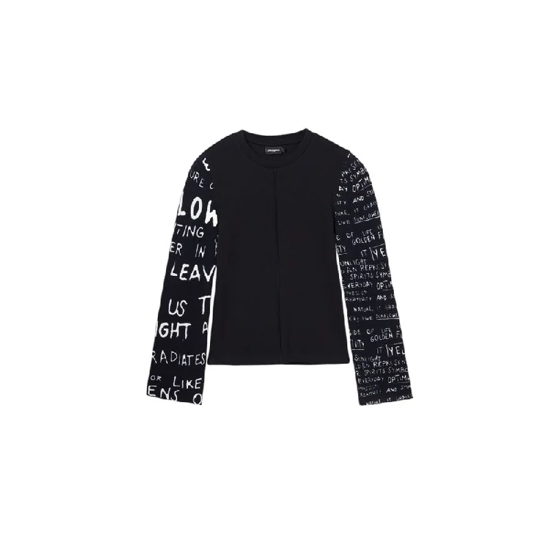 Black Viscose Tops & T-Shirt Faux Fur Fabric Real Fur Fabric Shearling Fabric