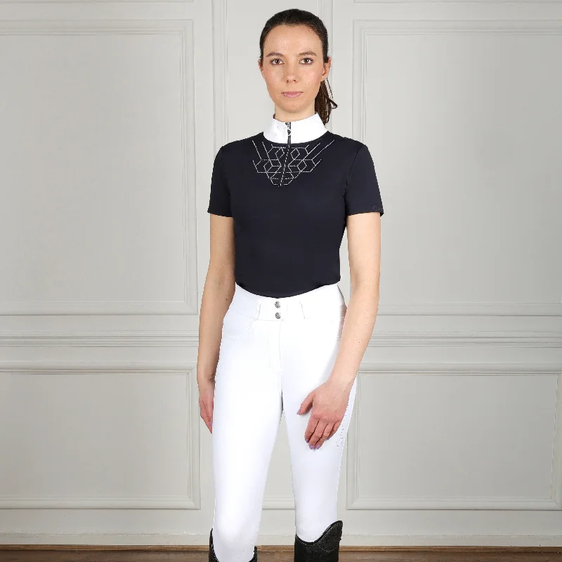 Coldstream Ladies Ledmore Diamante Show Shirt Welt Pockets Slit Pockets Flap Pockets Coldstream Ladies Ledmore Diamante Show Shirt Welt Pockets Slit Pockets Flap Pockets