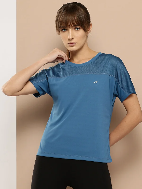Drycell Running Crop Tee Anti-Pilling Machine Wash Handmade