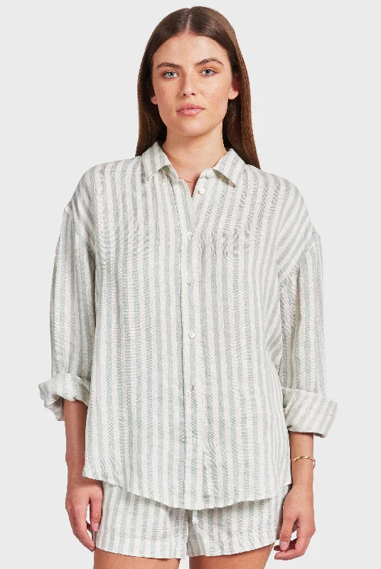 Farrelly Shirt Polka Dot Checkered Tartan