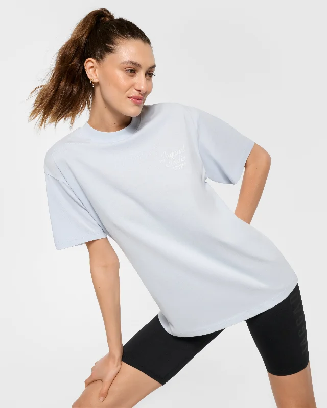 NAVARRO OVERSIZED TEE ARCTIC ICE Front Pockets Side Pockets Patch Pockets
